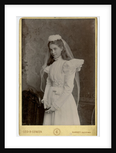 Miss May Quayle, as a young girl by George Bellett Cowen