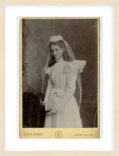 Miss May Quayle, as a young girl by George Bellett Cowen