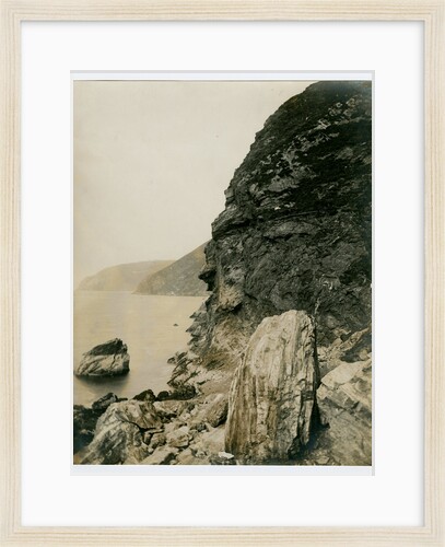 Last nesting place of the golden eagle, near Fleshwick by George Bellett Cowen