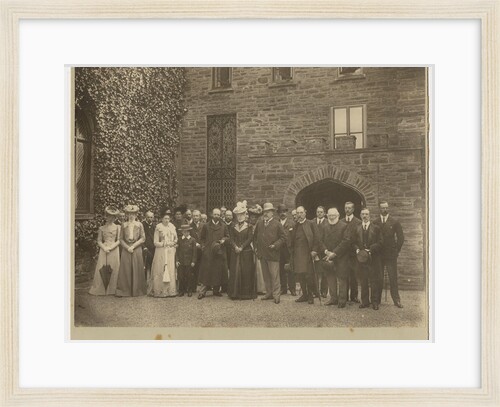 Edward VII and Queen Alexandra at Bishopscourt by George Bellett Cowen