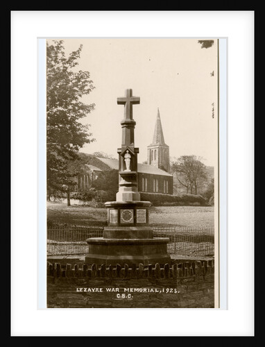 Lezayre war memorial by George Bellett Cowen