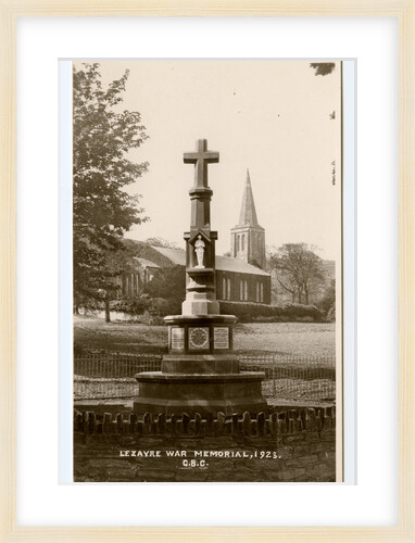 Lezayre war memorial by George Bellett Cowen