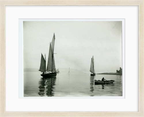 Douglas Bay and shipping by John Miller Nicholson