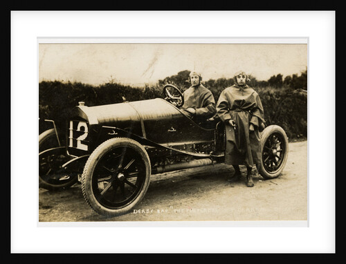 Philip Graham, 1908 Tourist Trophy motorcar race by Anonymous