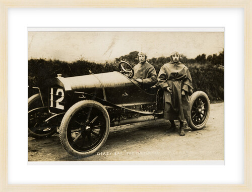 Philip Graham, 1908 Tourist Trophy motorcar race by Anonymous
