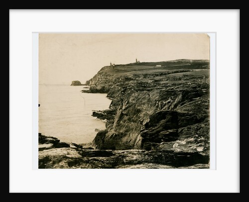 Calf of Man, twin lighthouses by George Bellett Cowen