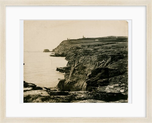 Calf of Man, twin lighthouses by George Bellett Cowen