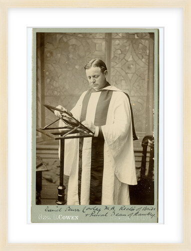 Daniel Scott Cowley MA, Rector of Bride and Rural Dean of Ramsey by George Bellett Cowen