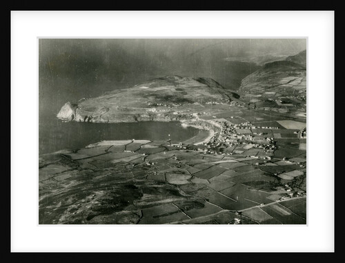 Aerial image of Mull Hill, Port Erin and Bradda Head by Unknown