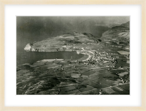 Aerial image of Mull Hill, Port Erin and Bradda Head by Unknown