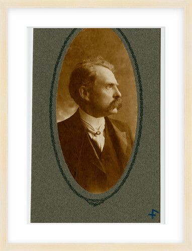 Joseph Swynnerton - profile studio portrait by George Bellett Cowen