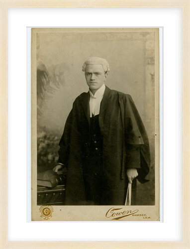 R.D. Gelling - in robes of office by George Bellett Cowen