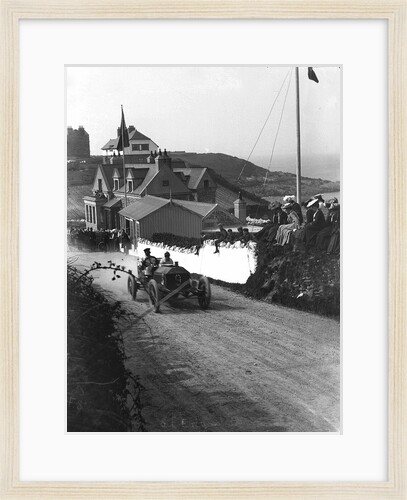 Motor-cars at Bowring Road GB Trials 1904 S. Girling (Wolseley) by Francis Southward