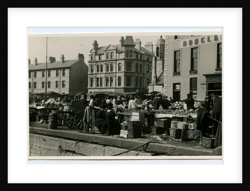 Harbour area, Douglas by John James Frowde