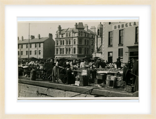Harbour area, Douglas by John James Frowde