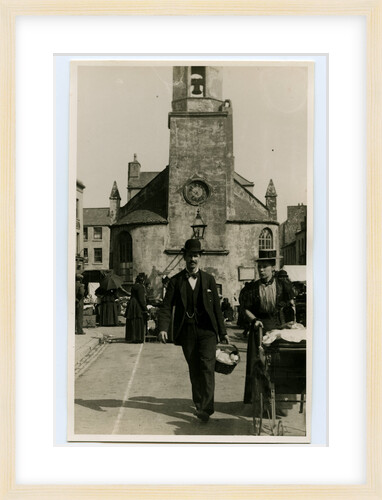 Market place, Douglas by John James Frowde