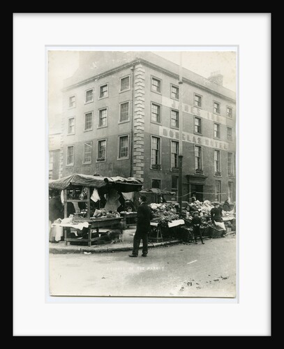 A corner of the market, Douglas by Anonymous