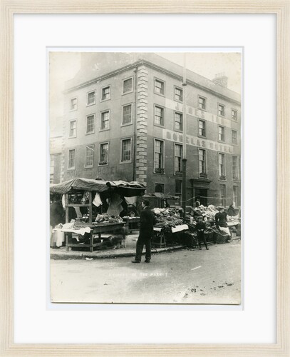 A corner of the market, Douglas by Anonymous