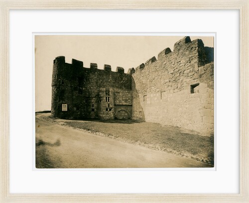 Castle Rushen original entrance, Castletown by George Bellett Cowen