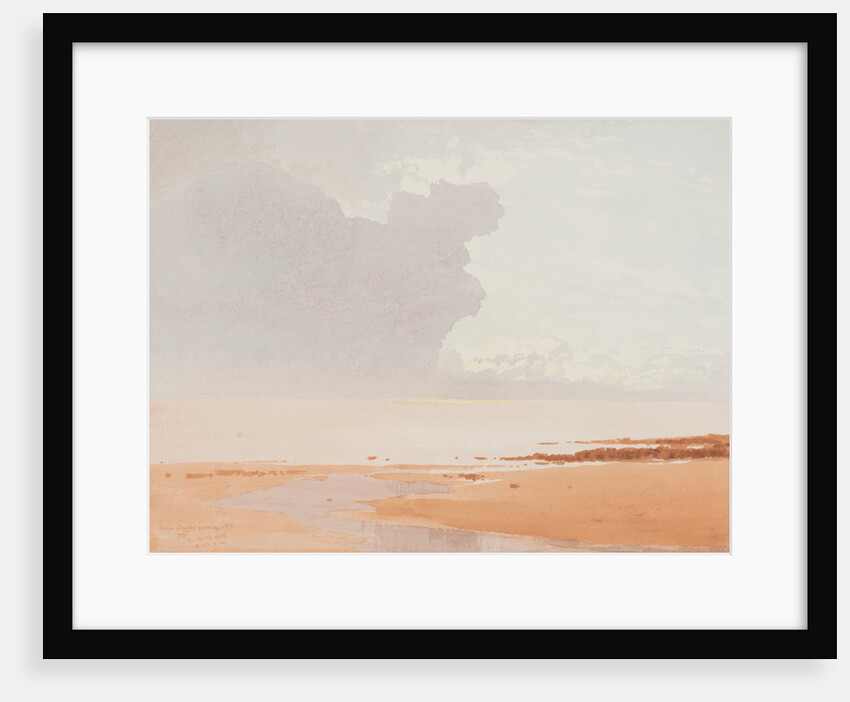 Snow cloud passing to south east by John Miller Nicholson