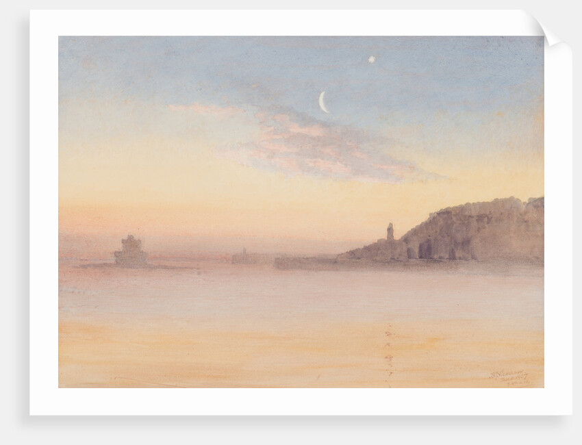 Calm winter morning, Douglas by John Miller Nicholson