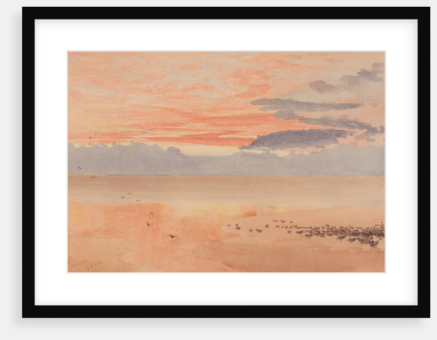 Red dawn by John Miller Nicholson