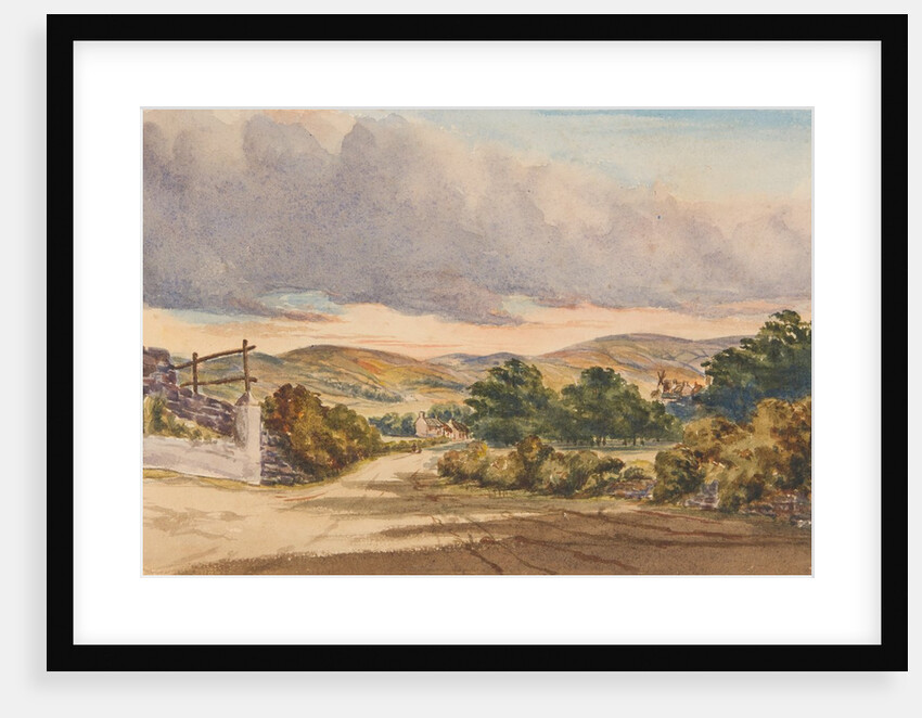 Kirk Michael Road (from Conk Crogher Chapel) by Georgina Gore Currie