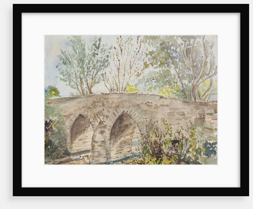 Monk's Bridge, Rushen Abbey by Lucy Emma Lynam