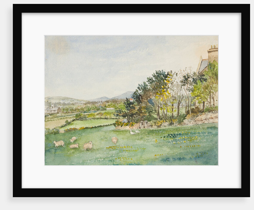 View from Onchan Vicarage by Lucy Emma Lynam