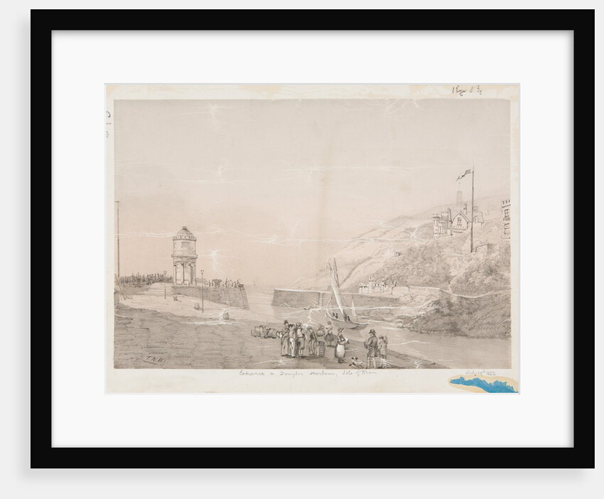 Entrance to Douglas Harbour, Isle of Man by T. N. H.