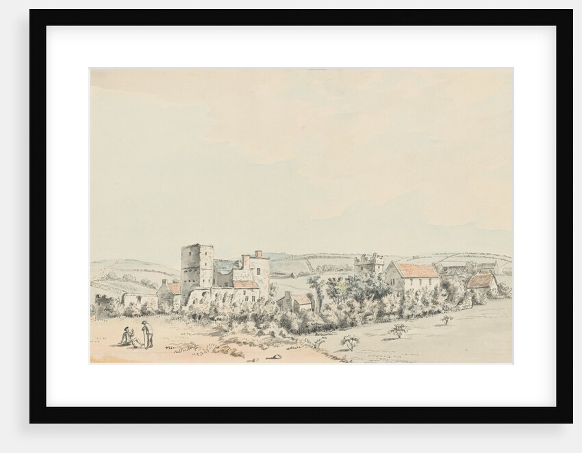 Remains of Balasalla Abbey by Moses Griffith