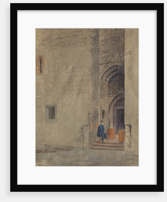 Inside Castle Rushen by Henry Dryden