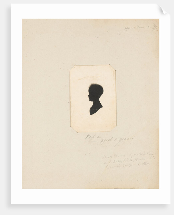 James Burman aged five by Unknown