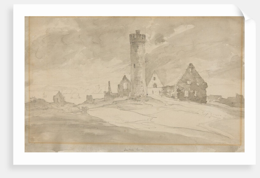 Round Tower and Armoury, Peel Castle by R. H. Froude
