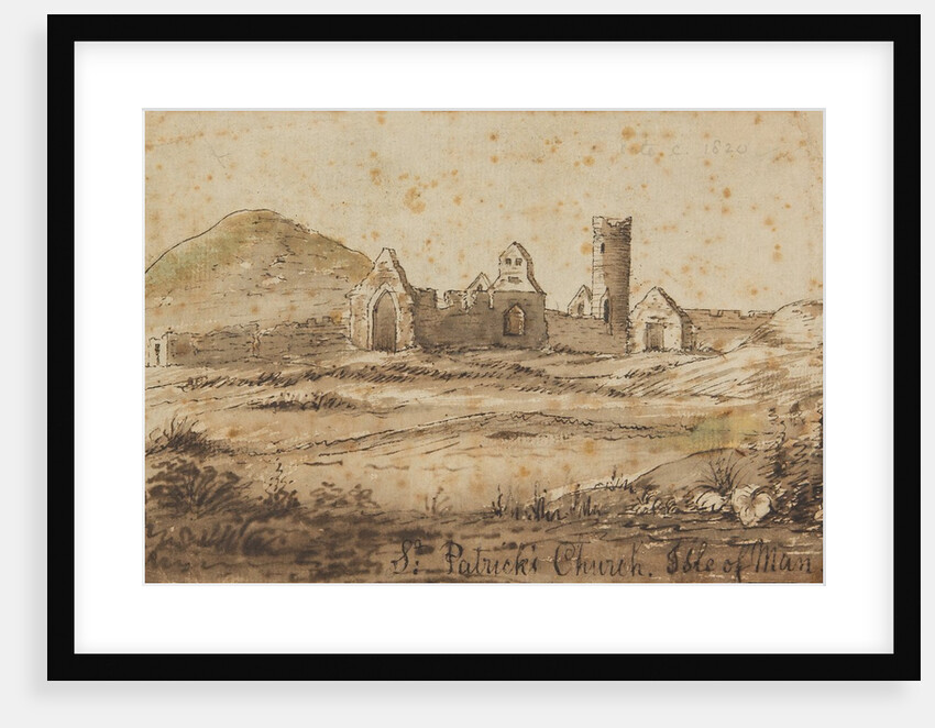 St Patricks Church, Peel Castle, Isle of Man by Unknown