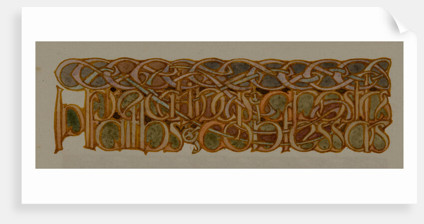 In preachings of apostles faiths of confessors, The Deer's Cry (St Patrick's Hymn) by Archibald Knox