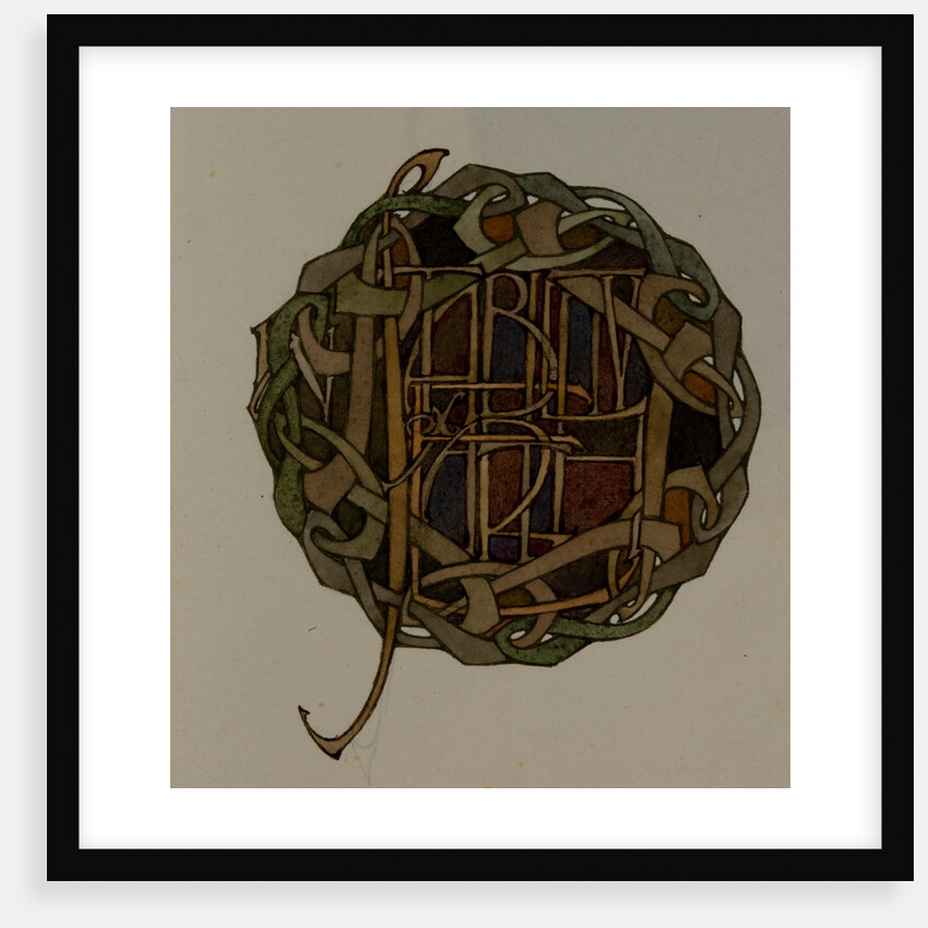 In stability of earth, The Deer's Cry (St Patrick's Hymn) by Archibald Knox