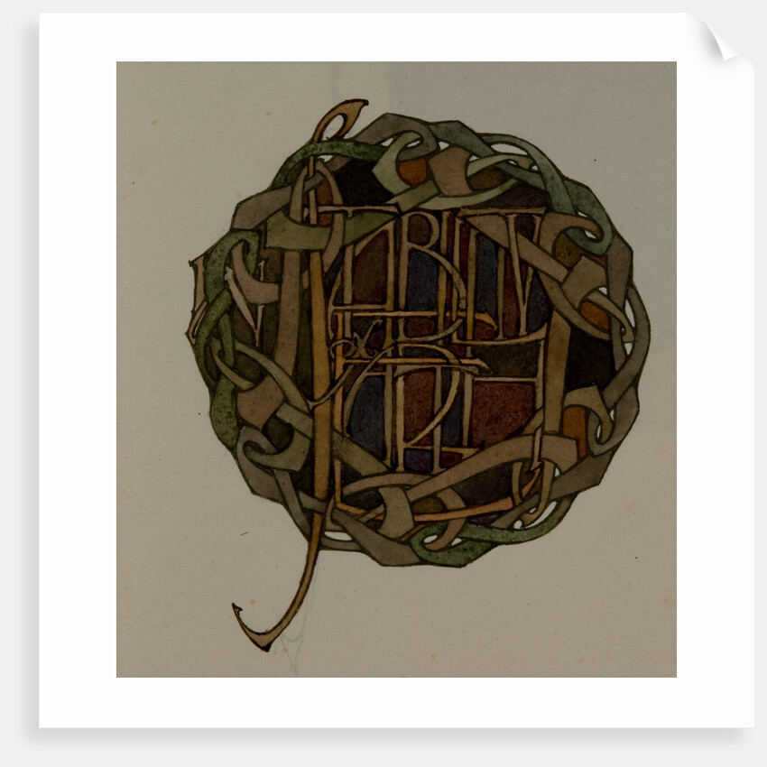 In stability of earth, The Deer's Cry (St Patrick's Hymn) by Archibald Knox