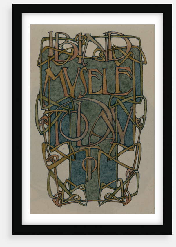 I bind myself today to, The Deer's Cry (St Patrick's Hymn) by Archibald Knox