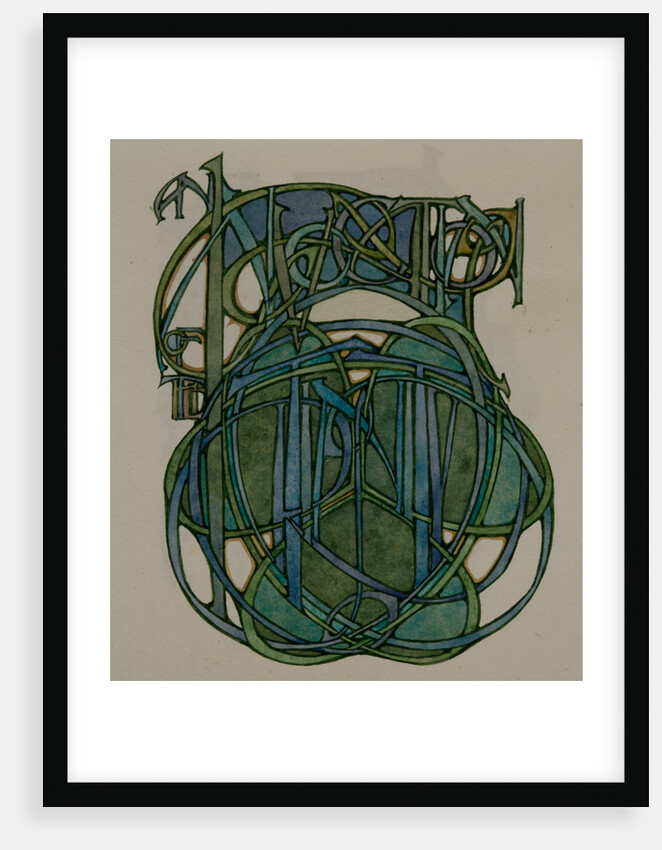 An invocation of the Trinity, The Deer's Cry (St Patrick's Hymn) by Archibald Knox