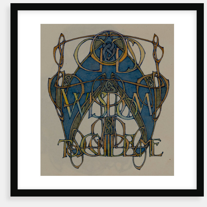 God's wisdom to guide me, The Deer's Cry (St Patrick's Hymn) by Archibald Knox