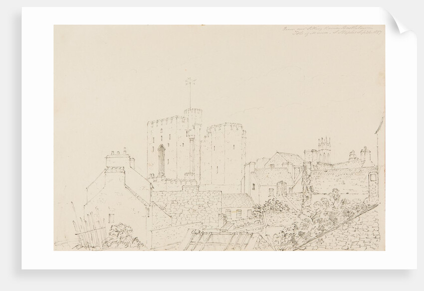 From Our Sitting Room - Castle Rushen Isle of Man by S. Staples