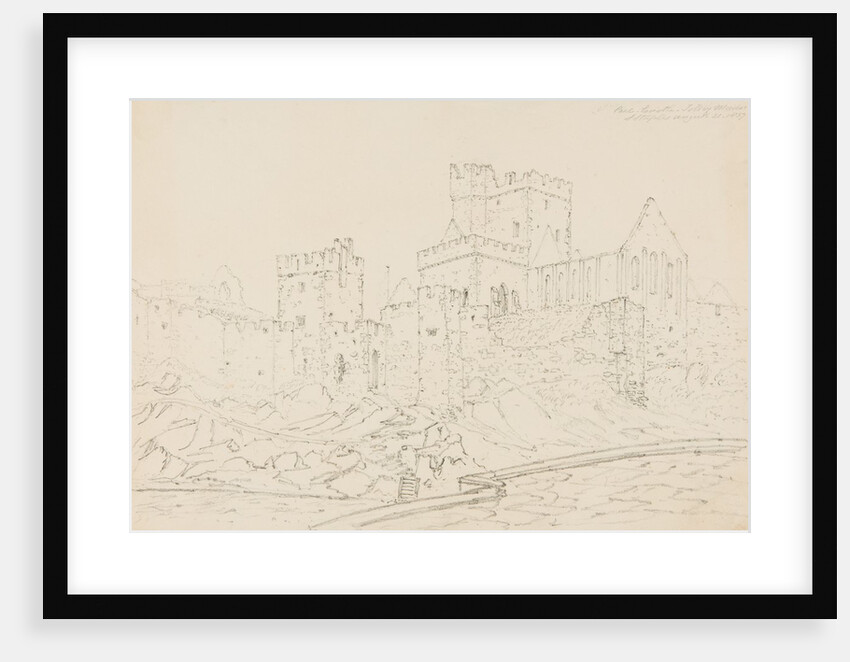 Peel Castle, Isle of Man by S. Staples