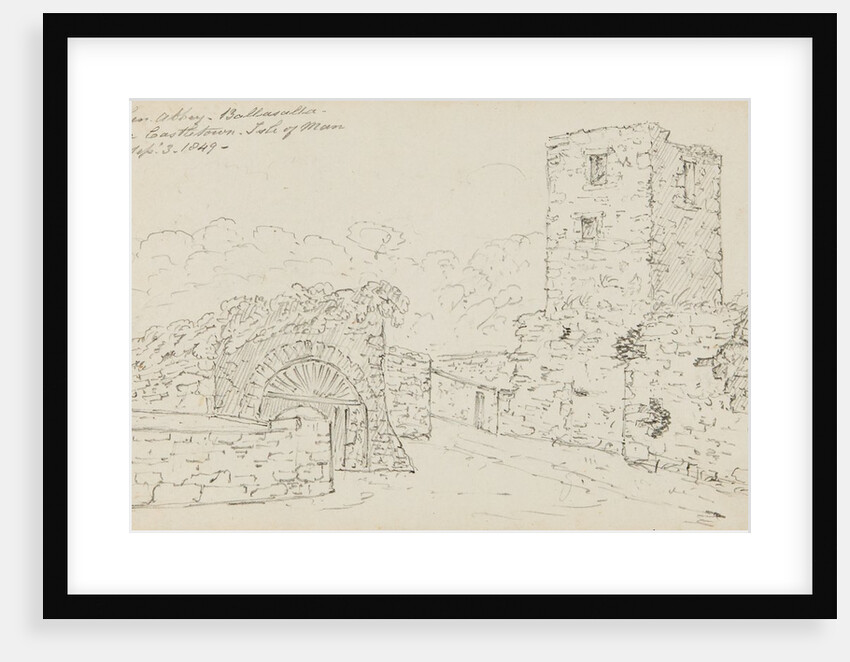 Rushen Abbey, Ballasalla near Castletown, Isle of Man by S. Staples