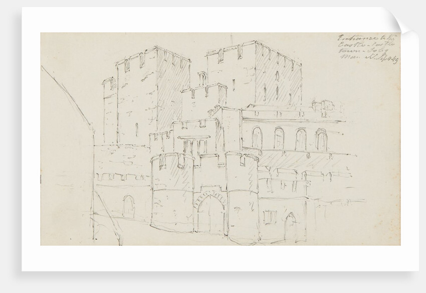 Entrance to the Castle, Castletown, Isle of Man by S. Staples