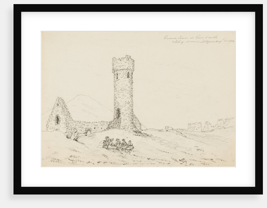 Round Tower in Peel Castle, Isle of Man by S. Staples