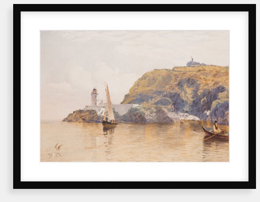 Douglas Head and Lighthouse by John Miller Nicholson
