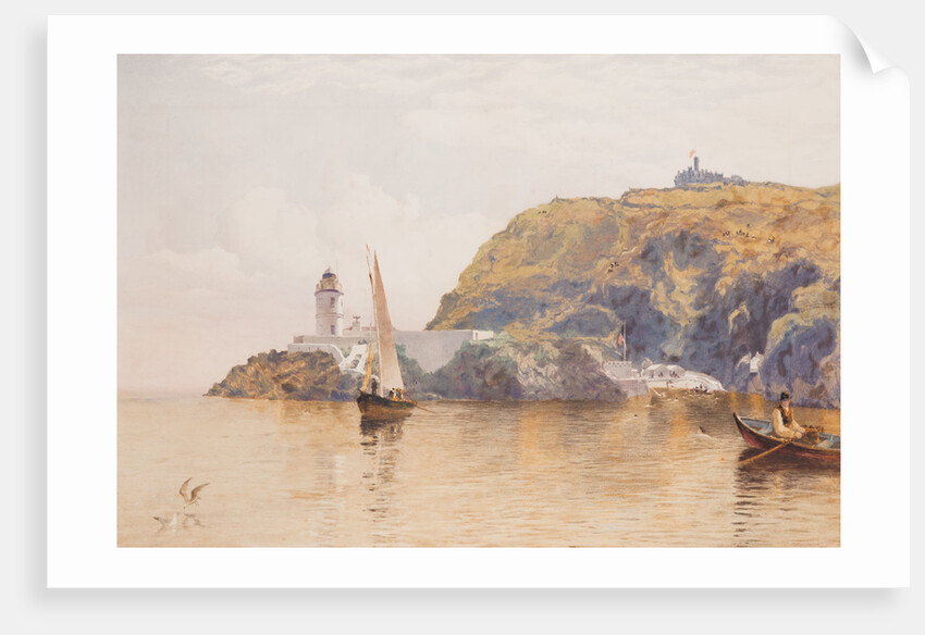 Douglas Head and Lighthouse by John Miller Nicholson