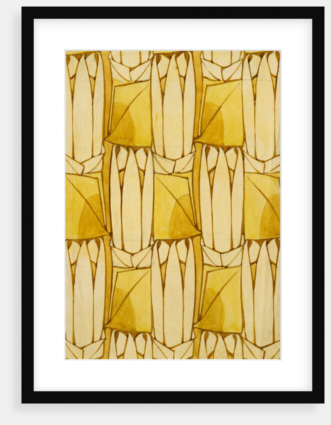 Buds and leaves design by Archibald Knox