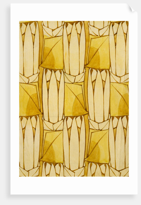 Buds and leaves design by Archibald Knox